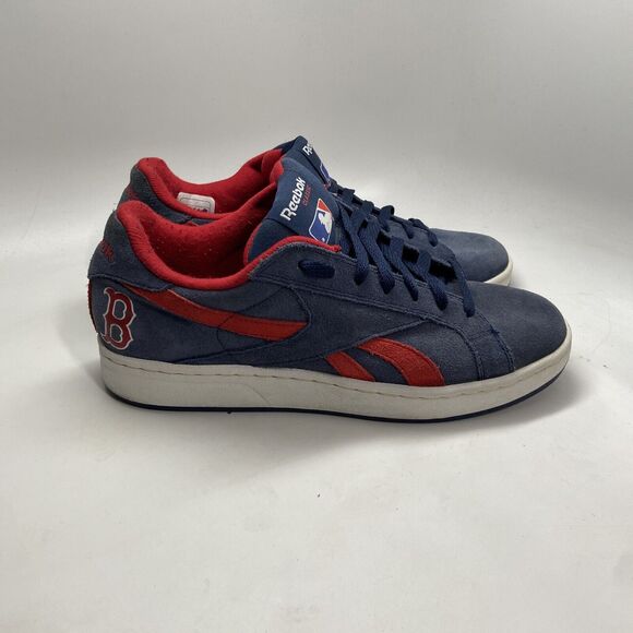 Reebok Boston Red Sox Authentic MLB Mens Sneakers USA Size 8 1/2 - Picture 3 of 8